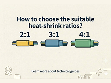 How to Choose Heat-shrink Tubing? Is There any Difference in the Heat-shrink Ratio?