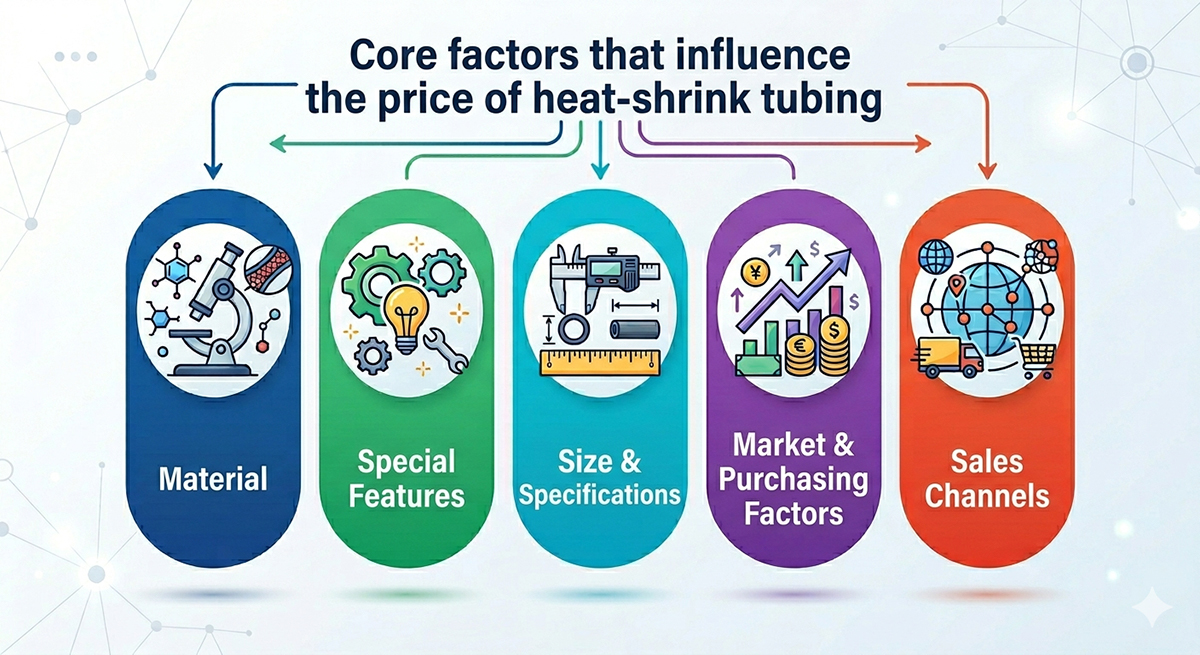 Why Heat Shrink Tubing Prices Vary: Materials, Features & Cost Breakdown Explained