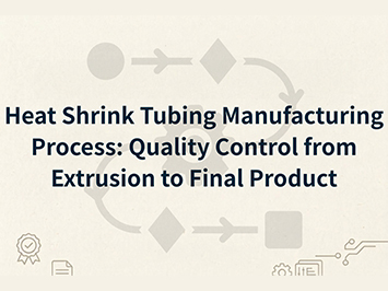 Proceso de fabricación de tubos termorretráctiles: control de calidad desde la extrusión hasta el producto final